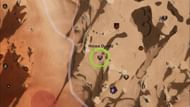 Representative Ladi Thusnelda is near the Harkonen checkpoint northwest of Ridtwatch (Image via Funcom)